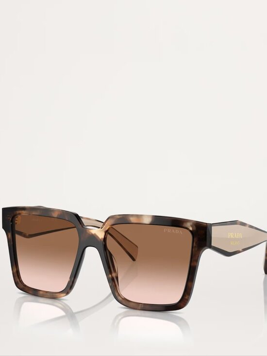 NEW PRADA PR24ZSF 07R0A6 PRADA HAVANA SUNGLASSES PRADA PR24ZSF 07R0A6 main image 2